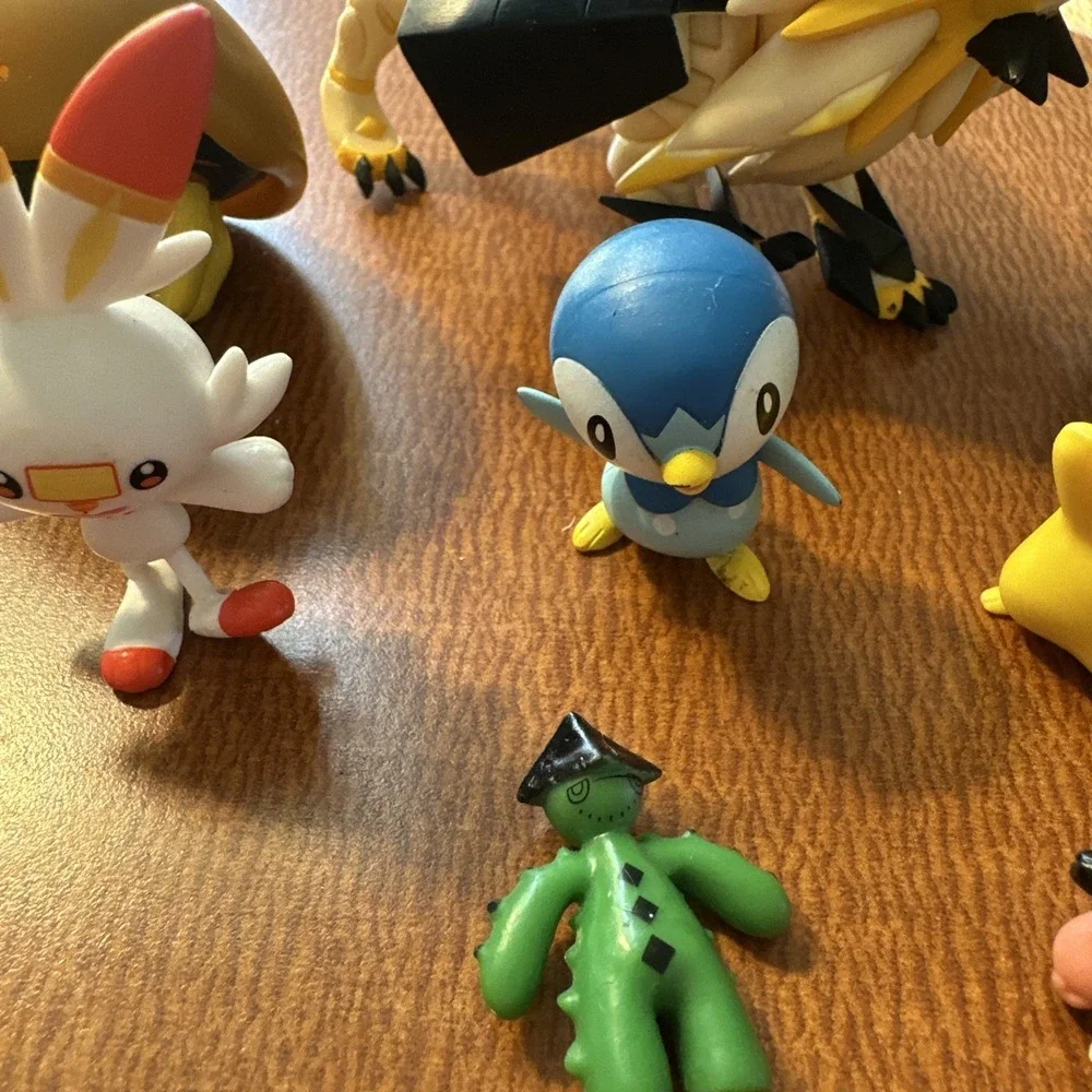 Pokemon Figures Lot: Pikachu, Dusk Mane,‎ More
